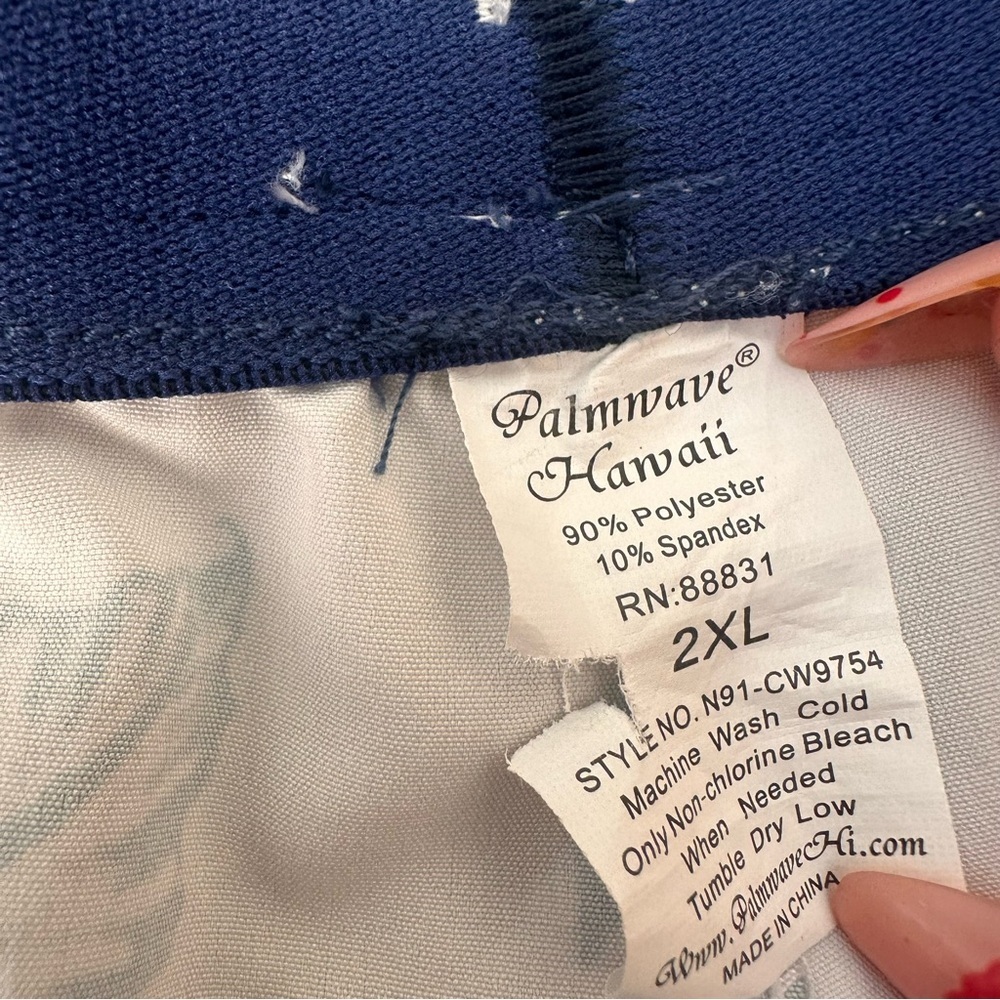 Palm Wave Ladies 2X 4-way stretch comfort waist shorts - Picture 7 of 8